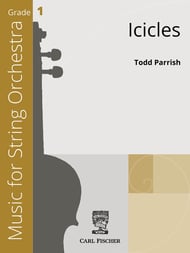 Icicles Orchestra sheet music cover Thumbnail